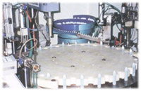 (Automatic Cleaning fluid filling line)